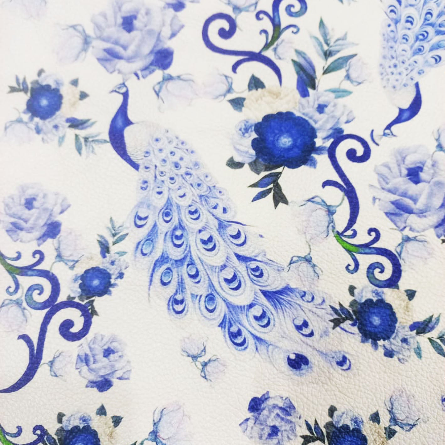 Whimsies Blue Peacock Vellie