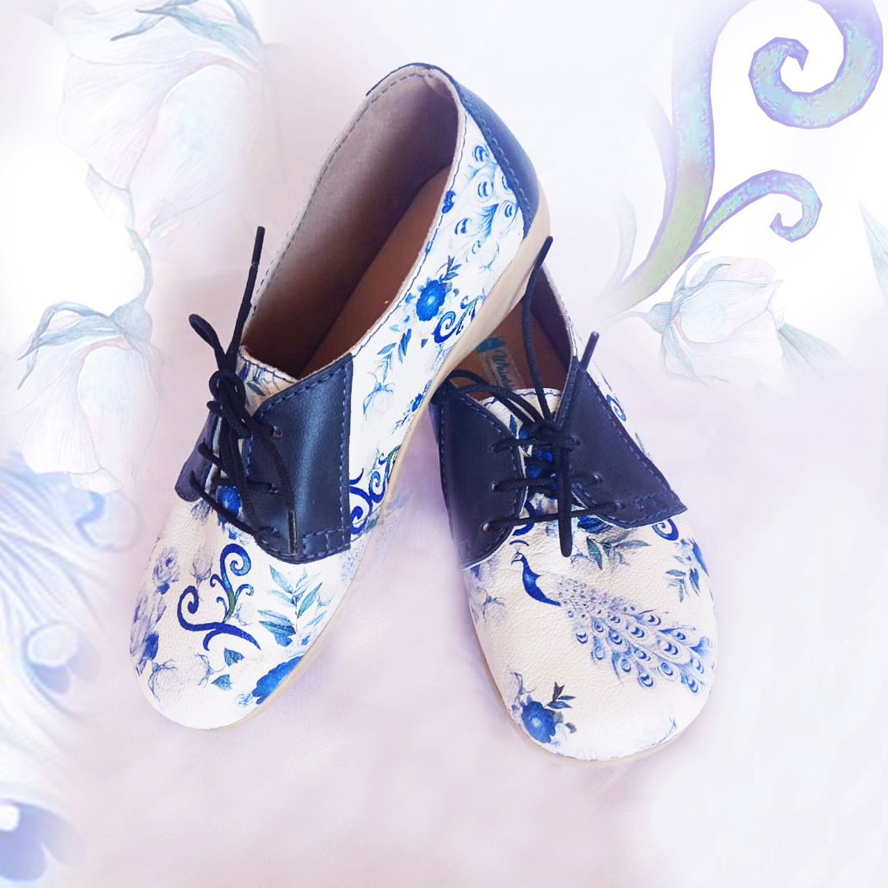 Whimsies Blue Peacock Vellie